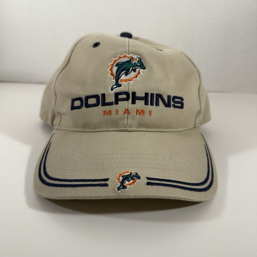 Miami Dolphins NFL Vintage Adjustable Hat Cap Strapback Twins Enterprise Footbal